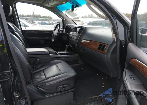 2012 Nissan Armada Platinum from USA, damaged, VIN 5N1AA0NE5CN608167